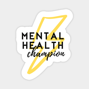 Mental Health Champion Magnet