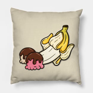 Banana split Pillow