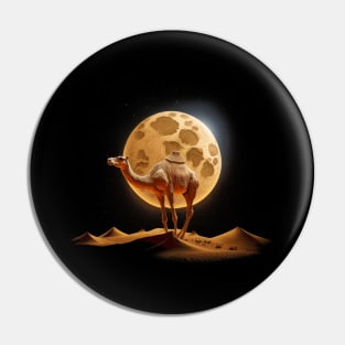 Camel walking Pin