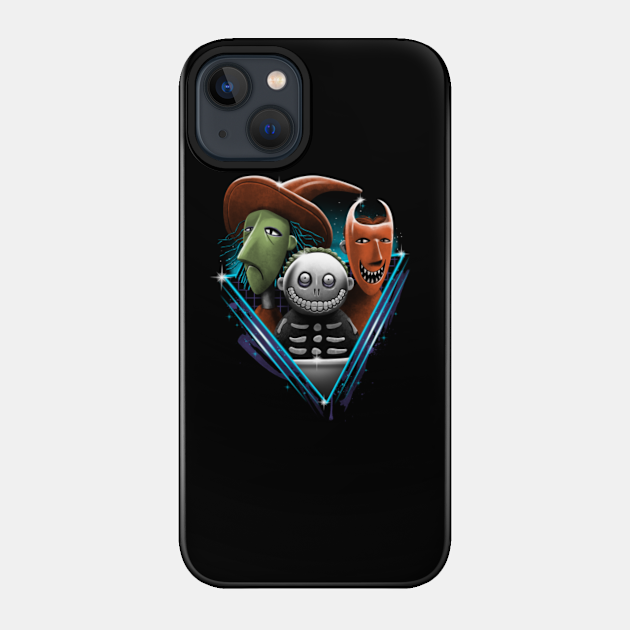 Rad Trio - Nightmare Before Christmas - Phone Case