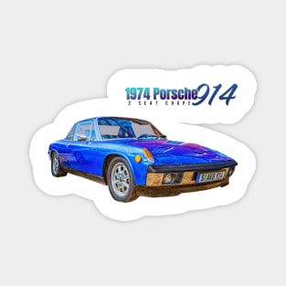 1974 Porsche 914 2 Seat Coupe Magnet