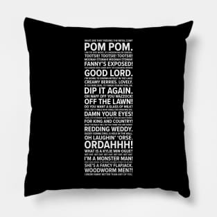 Ghosts Quotes Pillow