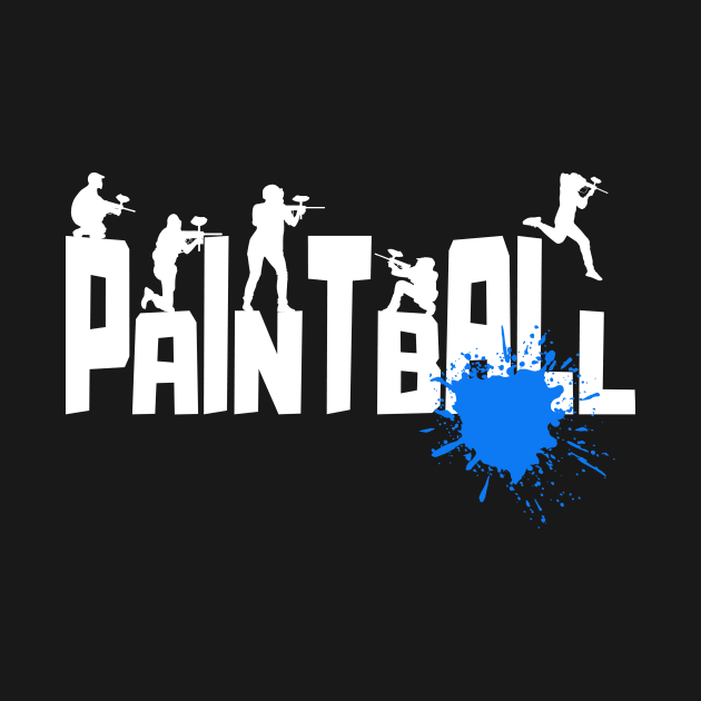 Paintball player Gotcha Paintballer gift idea by Lomitasu