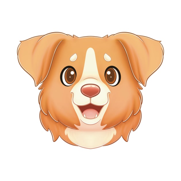 Cute Toller by TimeSkiff