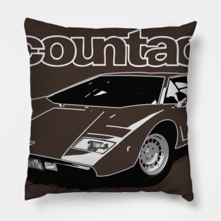 classic supercar Pillow