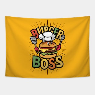 Burger Boss Tapestry