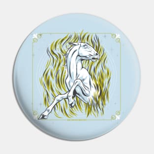 Space Horse Pin