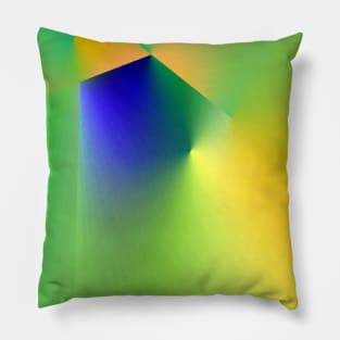 red blue green abstract texture background pattern Pillow