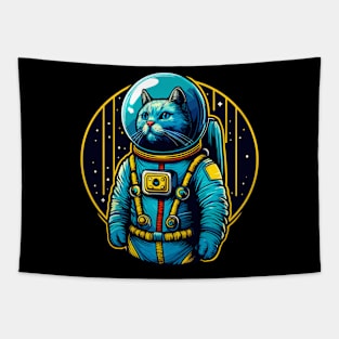 Astronaut cat Tapestry