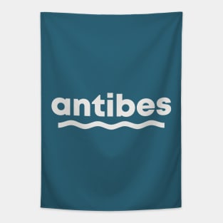 Antibes, France (white) Tapestry