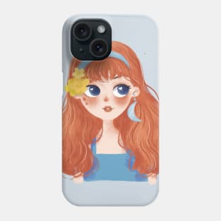 Red Hair Girl Phone Case