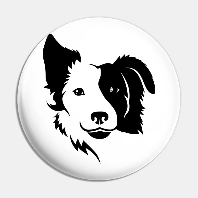 Dog Pin by sportartbubble