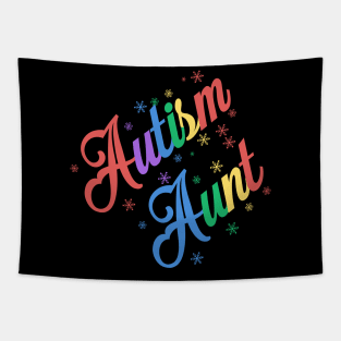 Autism Aunt Tapestry