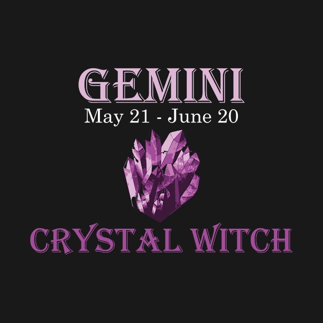 Gemini Crystal Witch | Zodiac by jverdi28