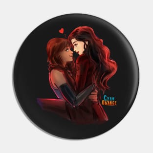 Korra & Asami Pin