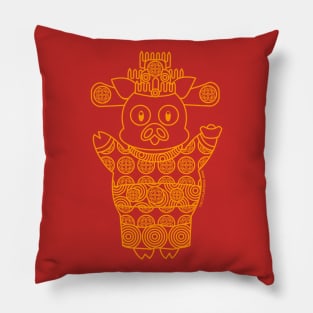 Happy Chinese New Year! Fortune Pig Pillow