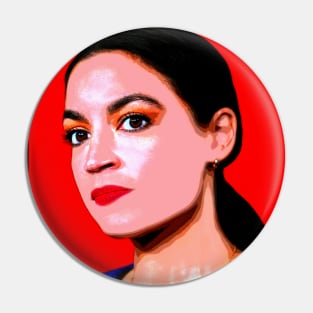 Alexandria Ocasio-Cortez Pin