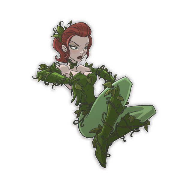 poison ivy red shirt