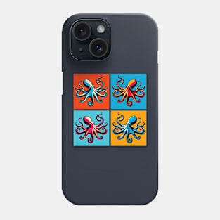 Pop Octopus Art - Trendy Marine Life Phone Case