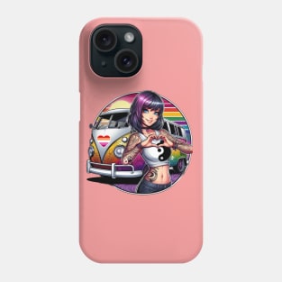 Kawaii, Anime Girl, The Heart Of Colours  | Catsie Cat Phone Case