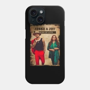 Vintage Old Paper 80s Style Jesse and Joy // Echoes OF Love Phone Case