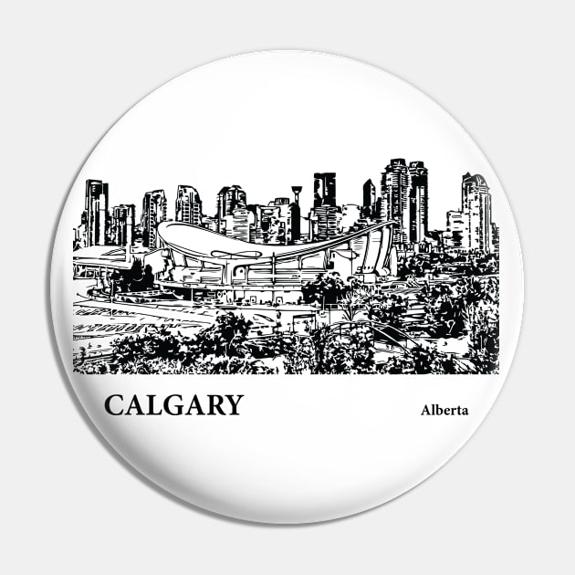 Calgary - Alberta Pin by Lakeric