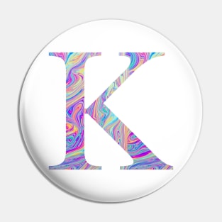 Kappa Sorority Letter Sticker Pin