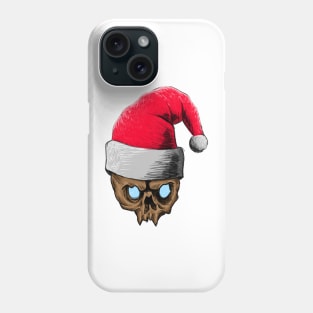 Skull santa Phone Case