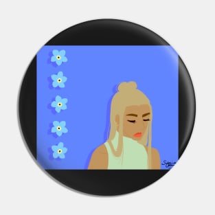 Forget-me-not Pin