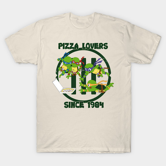 Discover Pizza Lovers Since 1984 - Ninja Turtles - T-Shirt