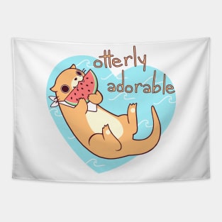 Otterly Adorable Tapestry