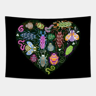 Insect love Tapestry