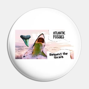 Respect the Locals Shark Pin