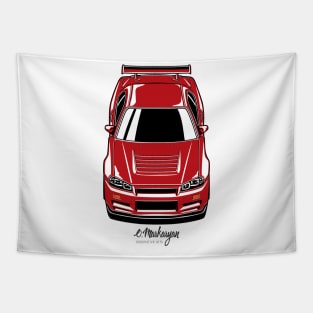 Skyline GTR R34 (red) Tapestry