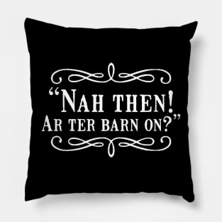 YORKSHIRE GREETING Pillow