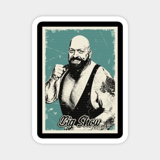 Vintage Big Show Wrestling Magnet