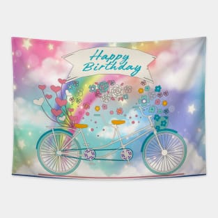 Rainbow Birthday Tapestry