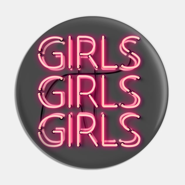 girls girl girls in glowing hot pink neon letters Pin by wholelotofneon