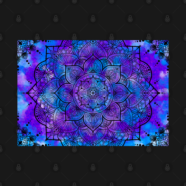 Galaxy Mandala by MayGreenAbgrall