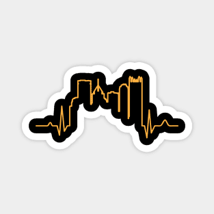 PITTSBURGH HEARTBEAT Magnet