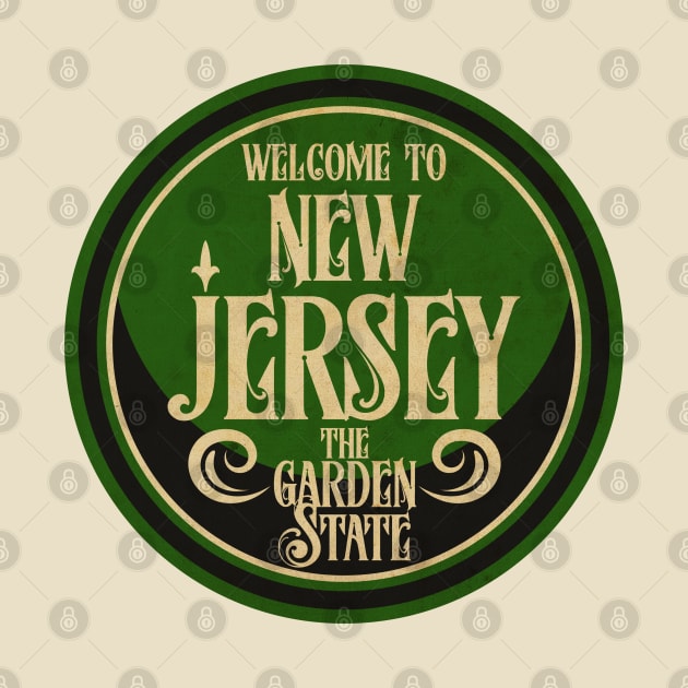 New Jersey, The Garden State by CTShirts