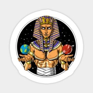 Space Egyptian Pharaoh Magnet