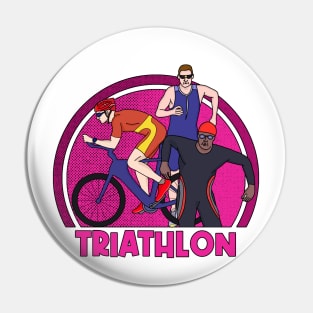 Triathlon Pin