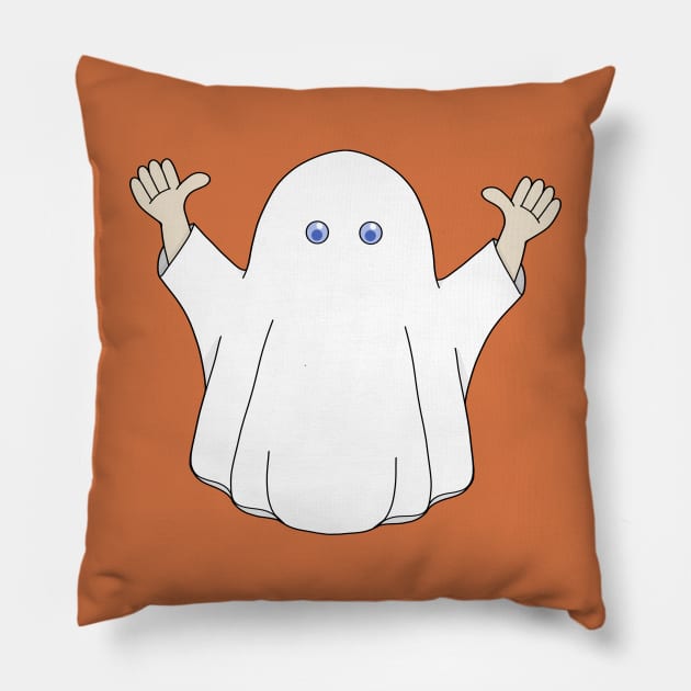 A halloween ghost Pillow by DiegoCarvalho