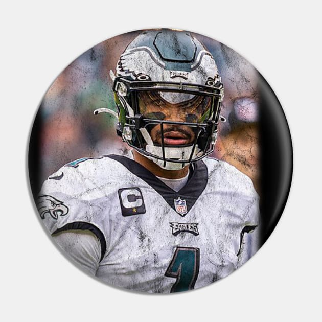 Jalen Hurts NFL Pin by Global Creation