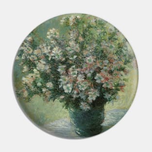 Vase of Flowers by Claude Monet Pin