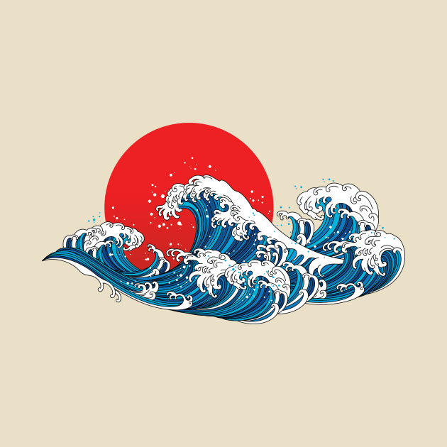 Big Wave Japan by info@dopositive.co.uk