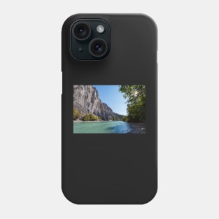 Canyon of the River Rhine Phone Case