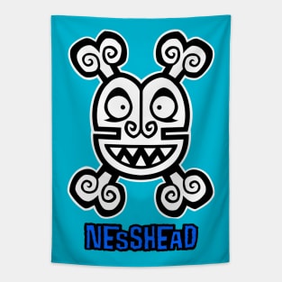 NESSHEAD LOGO 2 T-SHIRT Tapestry