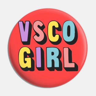 VSCO Girl  //\\ Typography Design Pin